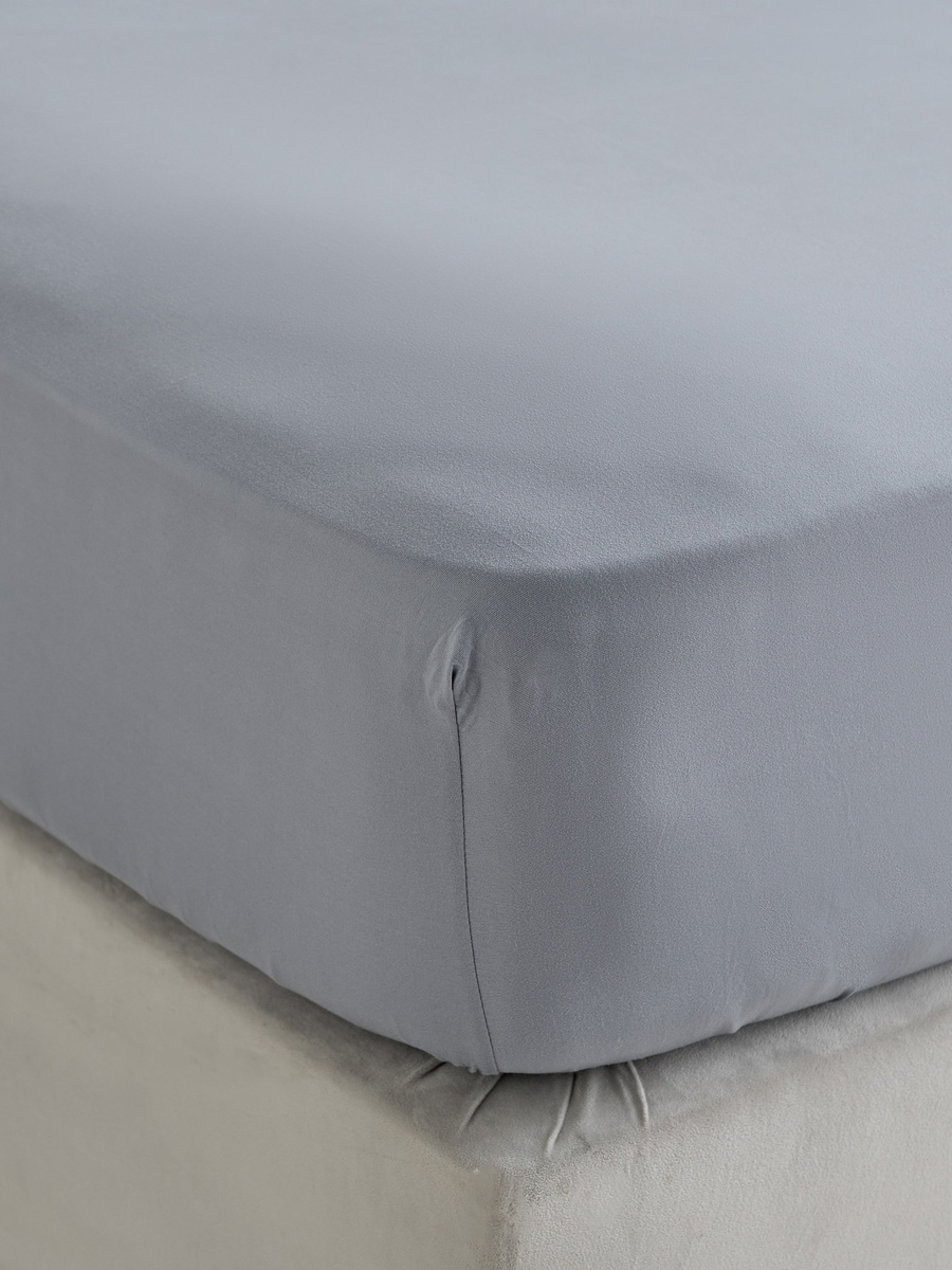 Ferum Microfiber Queen Fitted Sheet - 150x200+36 cm