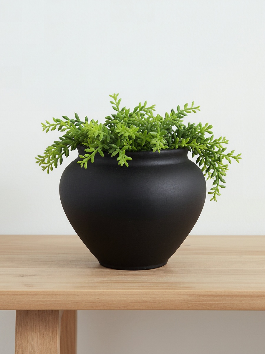 Sansa Siera Ceramic Planter - 16x16x14 cm