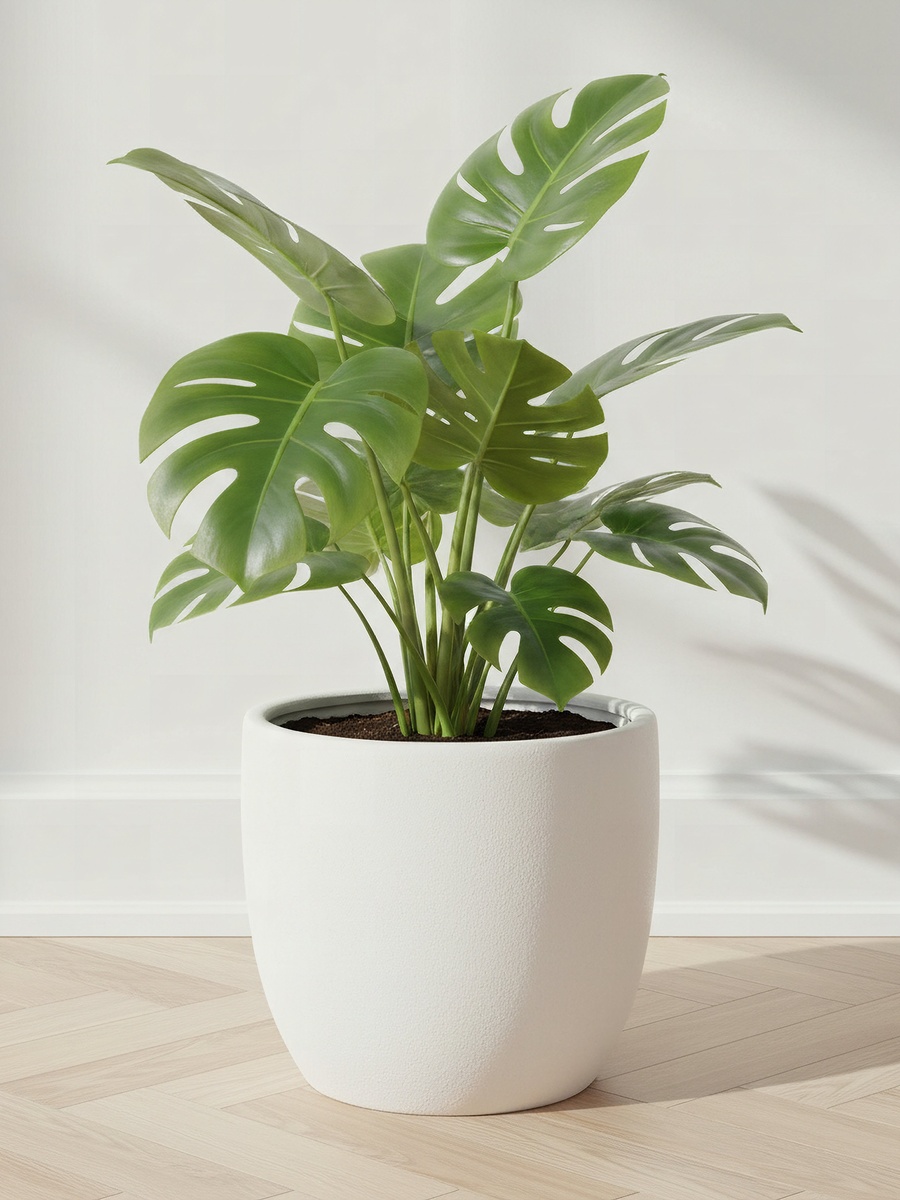 Sansa Siera Large Ceramic Planter - 32x32x29 cm