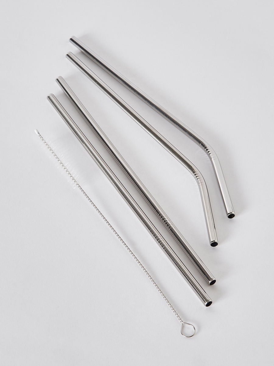 Barwell Stainless Steel Straw with Nylon Brush