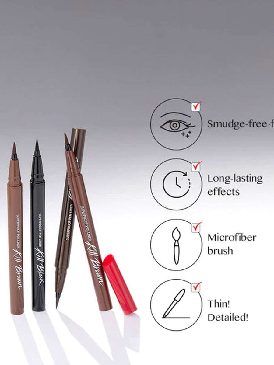 Superproof Brush Liner Kill Brown 02 Brown
