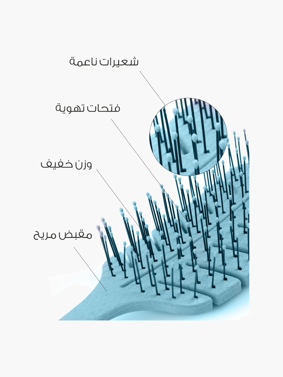 Ventilated Detangling Hair Brush
