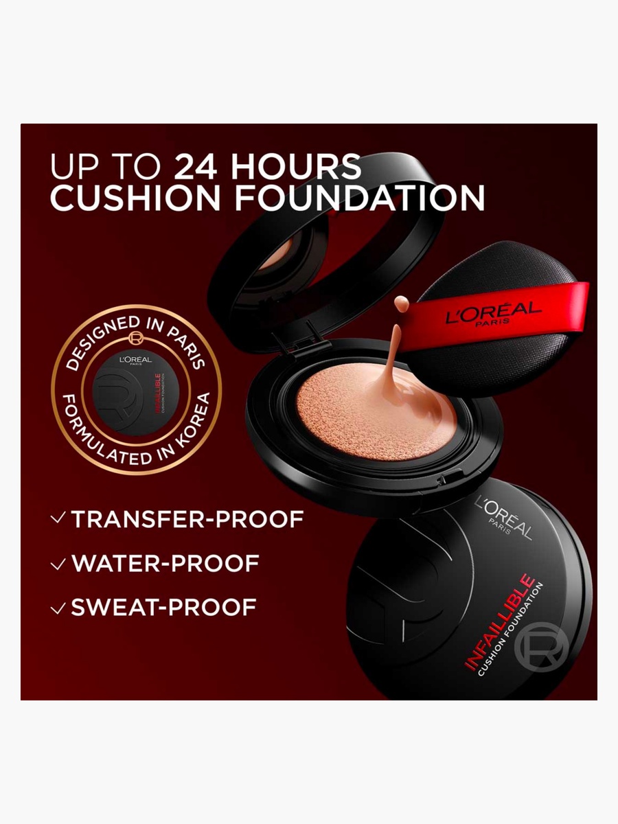 Infaillible 24H Fresh wear Cushion Foundation