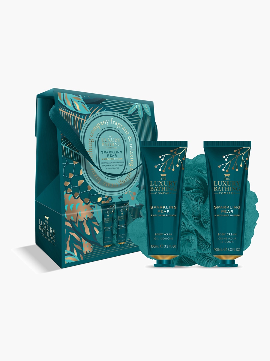 Sparkling Pear Nectarine Bathing Set