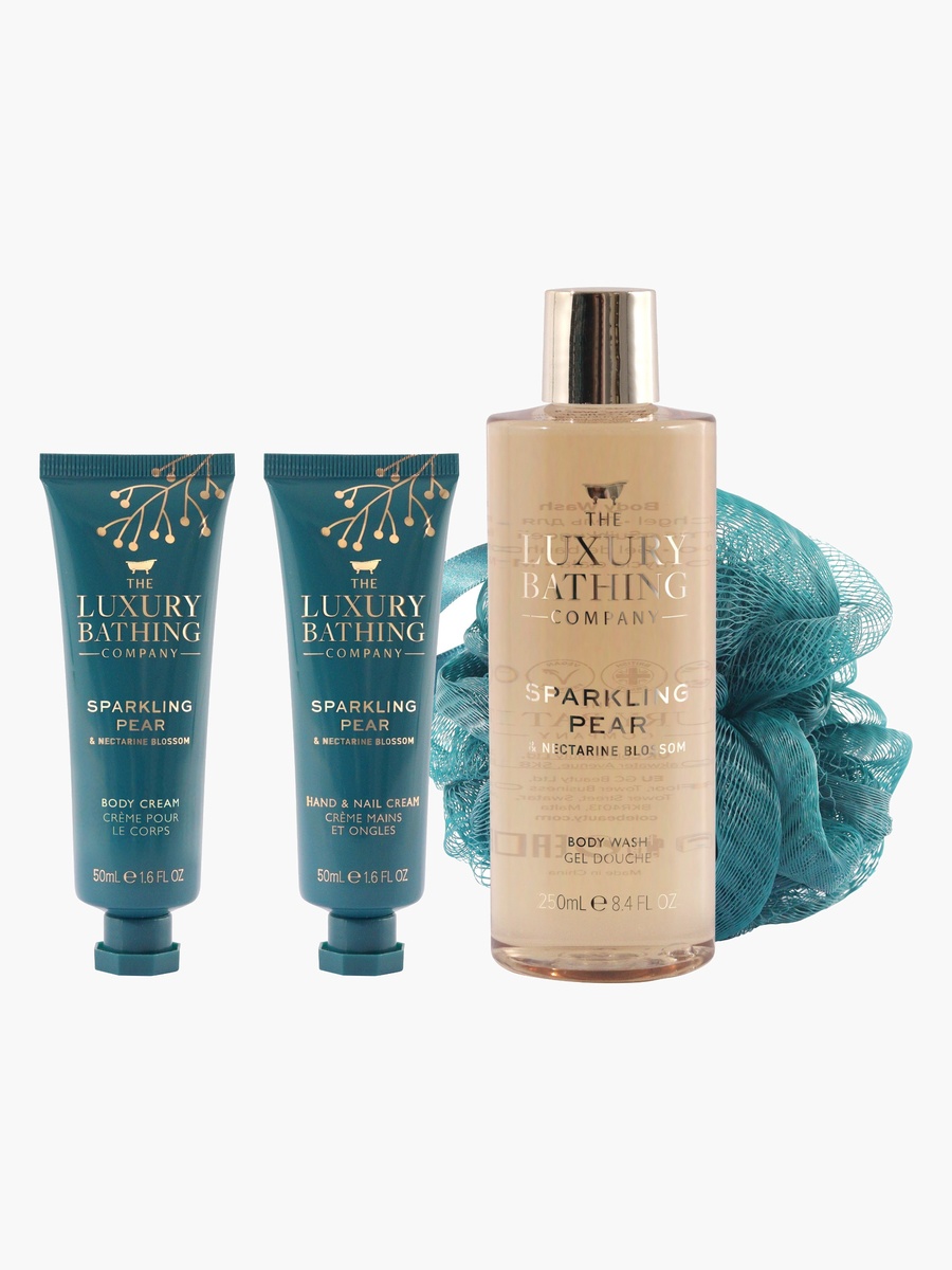 Sparkling Pear Nectarine Bathing Set