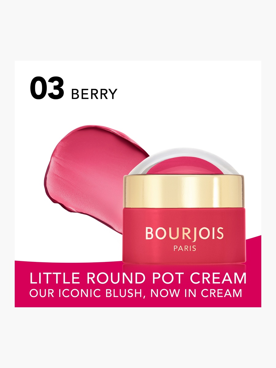 Cream Blush Little Round Pot