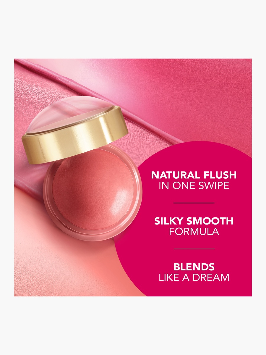 Cream Blush Little Round Pot