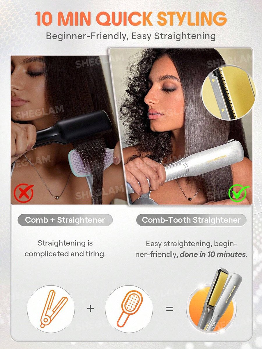 Sleek Chic Wide Glide Straightener