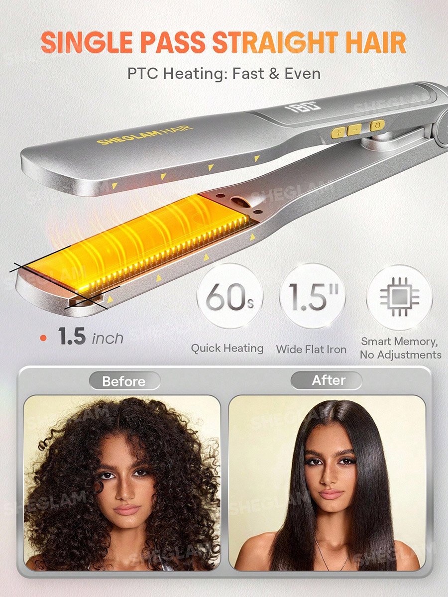 Sleek Chic Wide Glide Straightener
