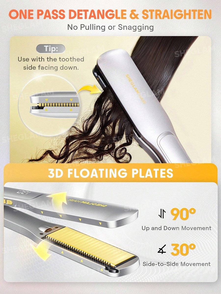 Sleek Chic Wide Glide Straightener