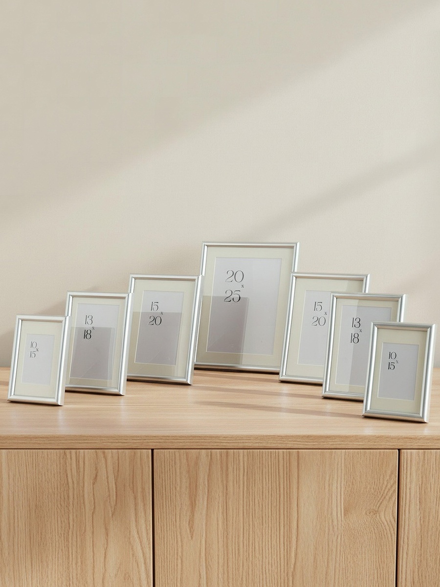 Waterford Ember 7-Piece Photo Frame Set