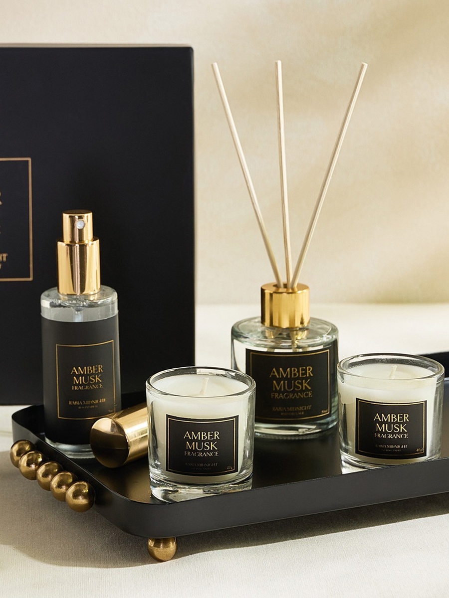 طقم هدايا عطور رابية ميدنايت - 4 قطع