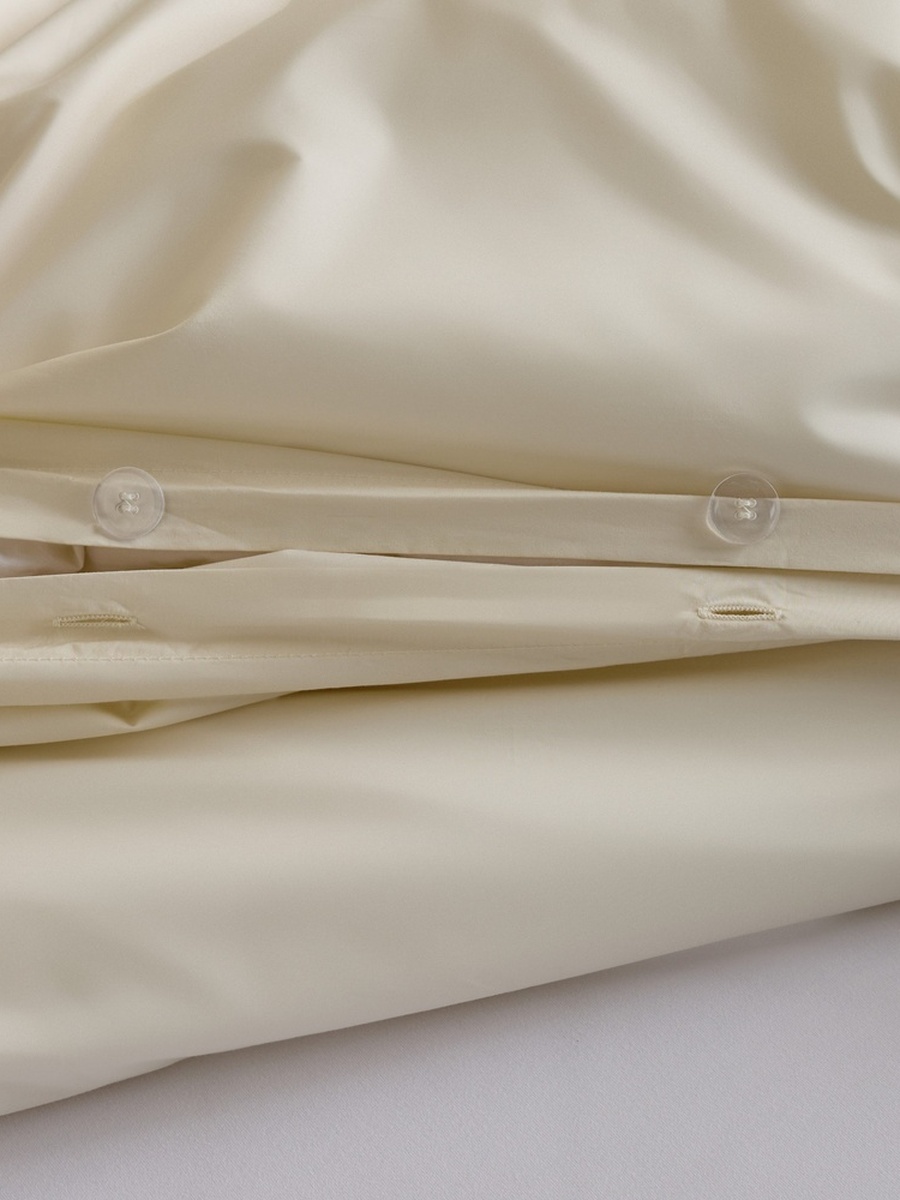 Purely Percale 3-Piece Queen King Duvet Quilt Cover Set - 220x220 cm