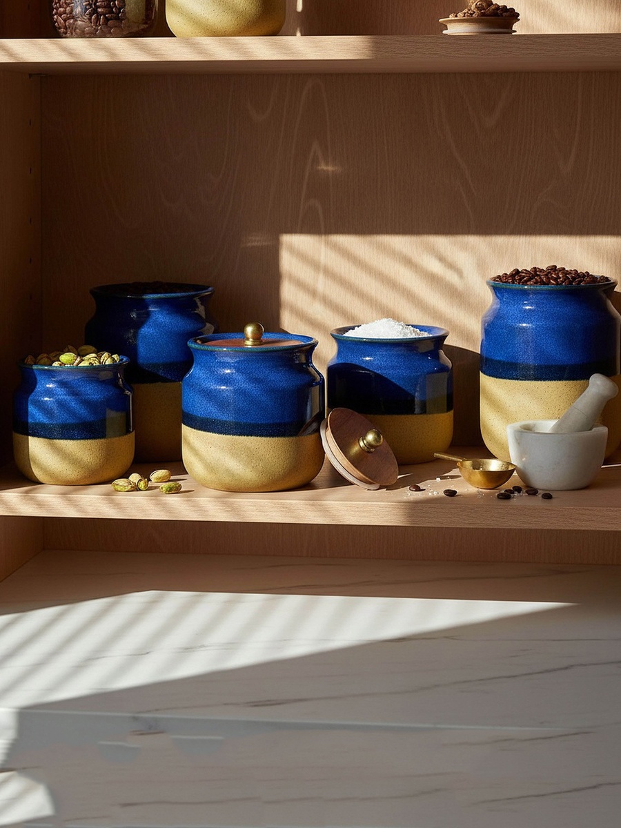 Celestial Ceramic Jar - 750 ml