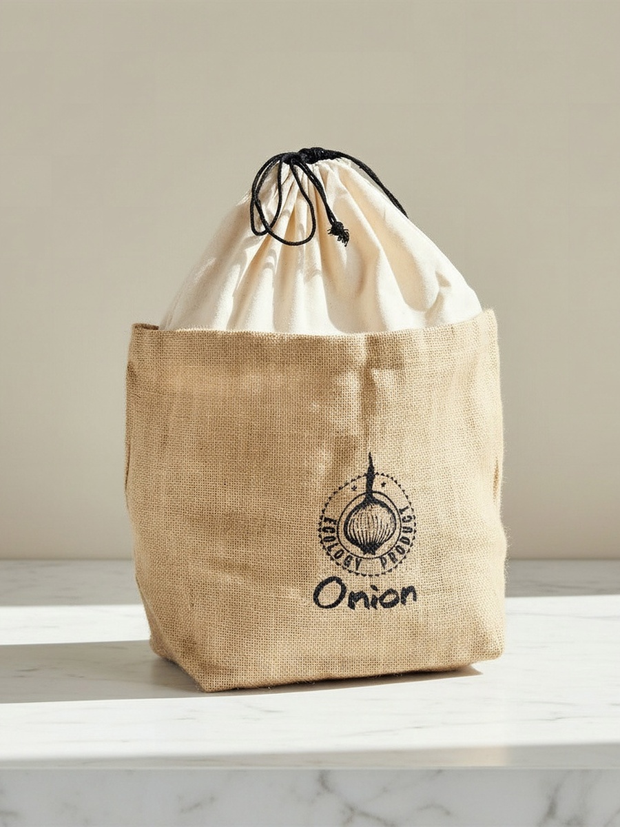 Jute Onion Bag - 25x15 cm
