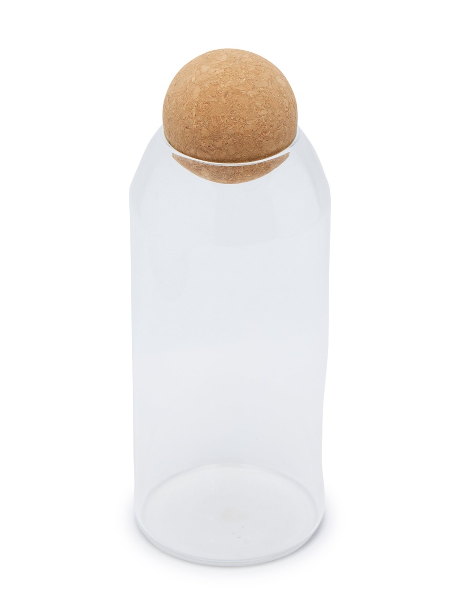 Large Borosilicate Glass Jar, 1Pc