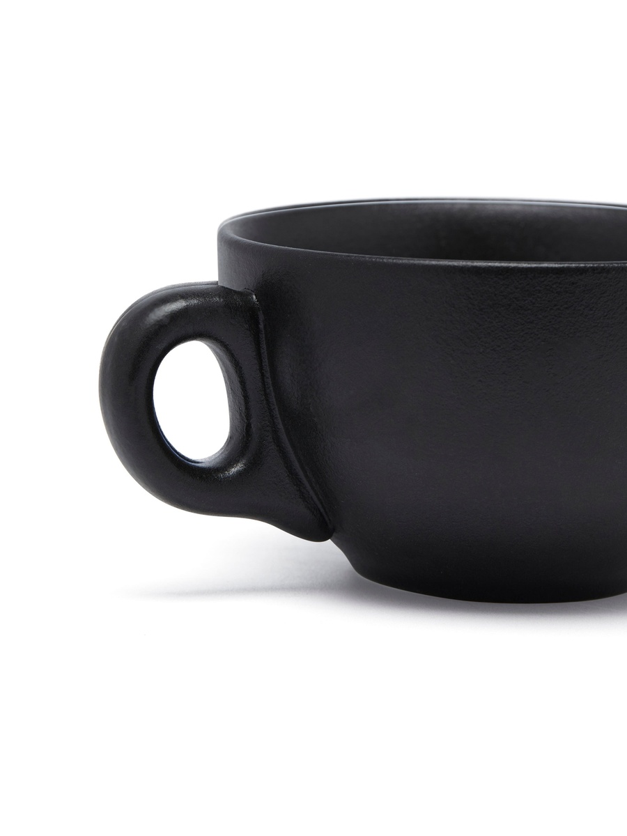 Lg Pixel Ceramic Cup, 260 Ml Black