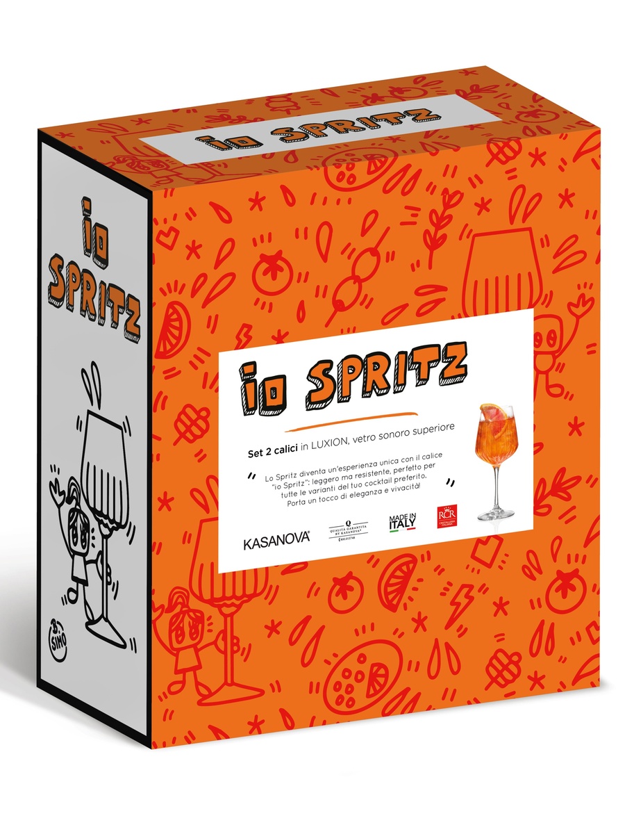 Set of 2 -  Spritz Glasses, Ml490 Transparent