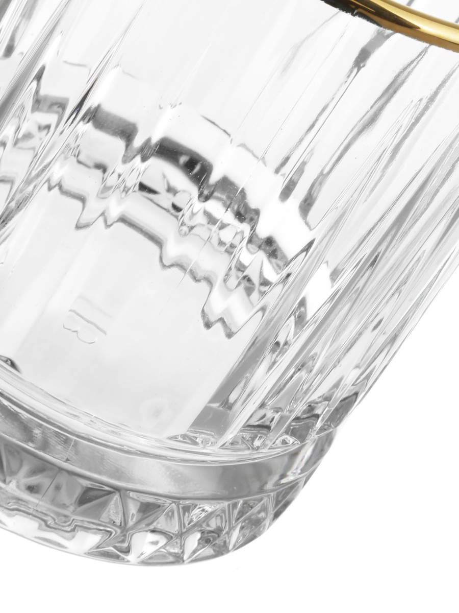 Set of 4 -  Elysia Golden Touch Cocktail Tumblers 355 Ml