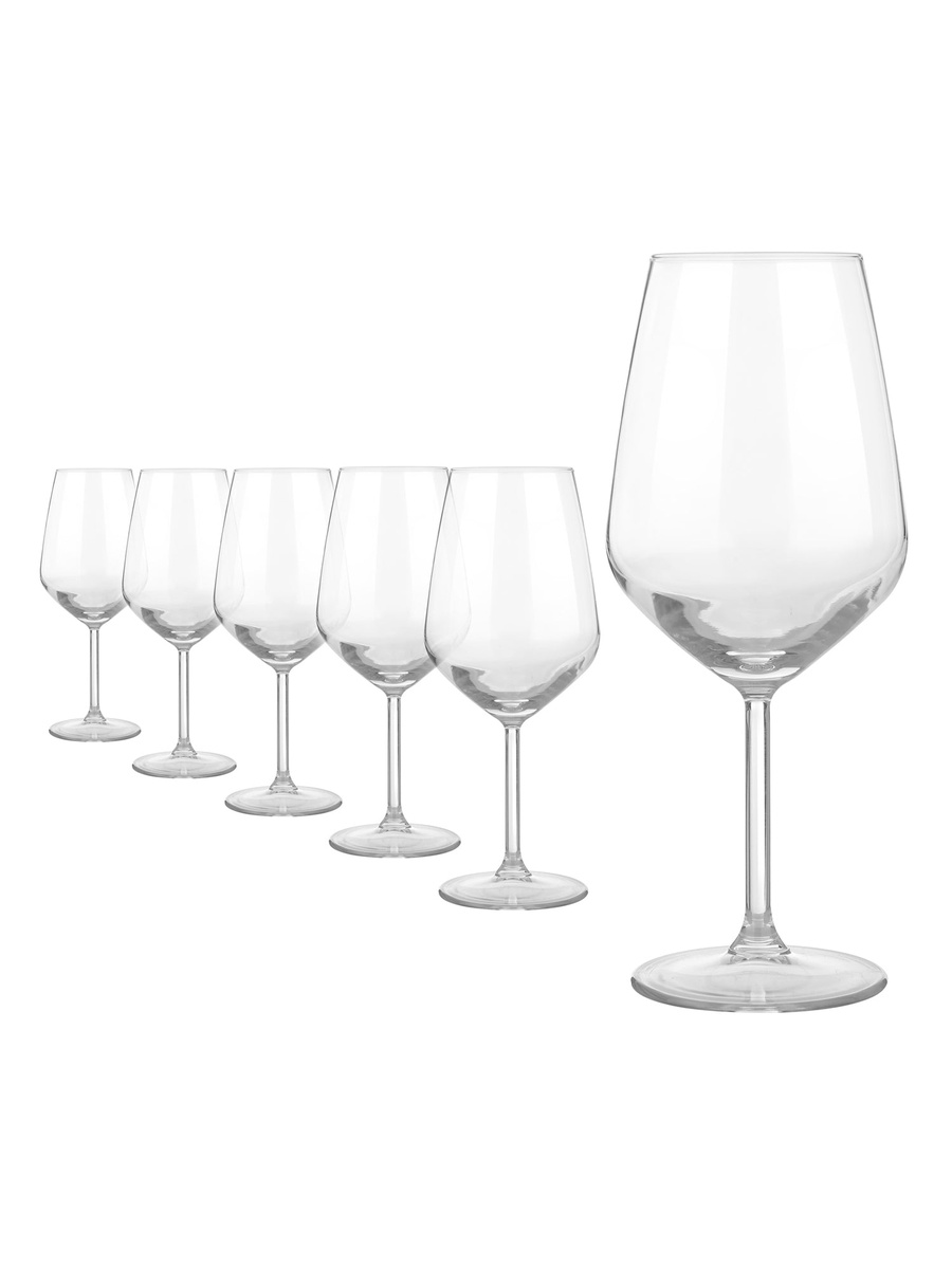 Set of 6 -  Wine Glasses Allegra 490 Ml