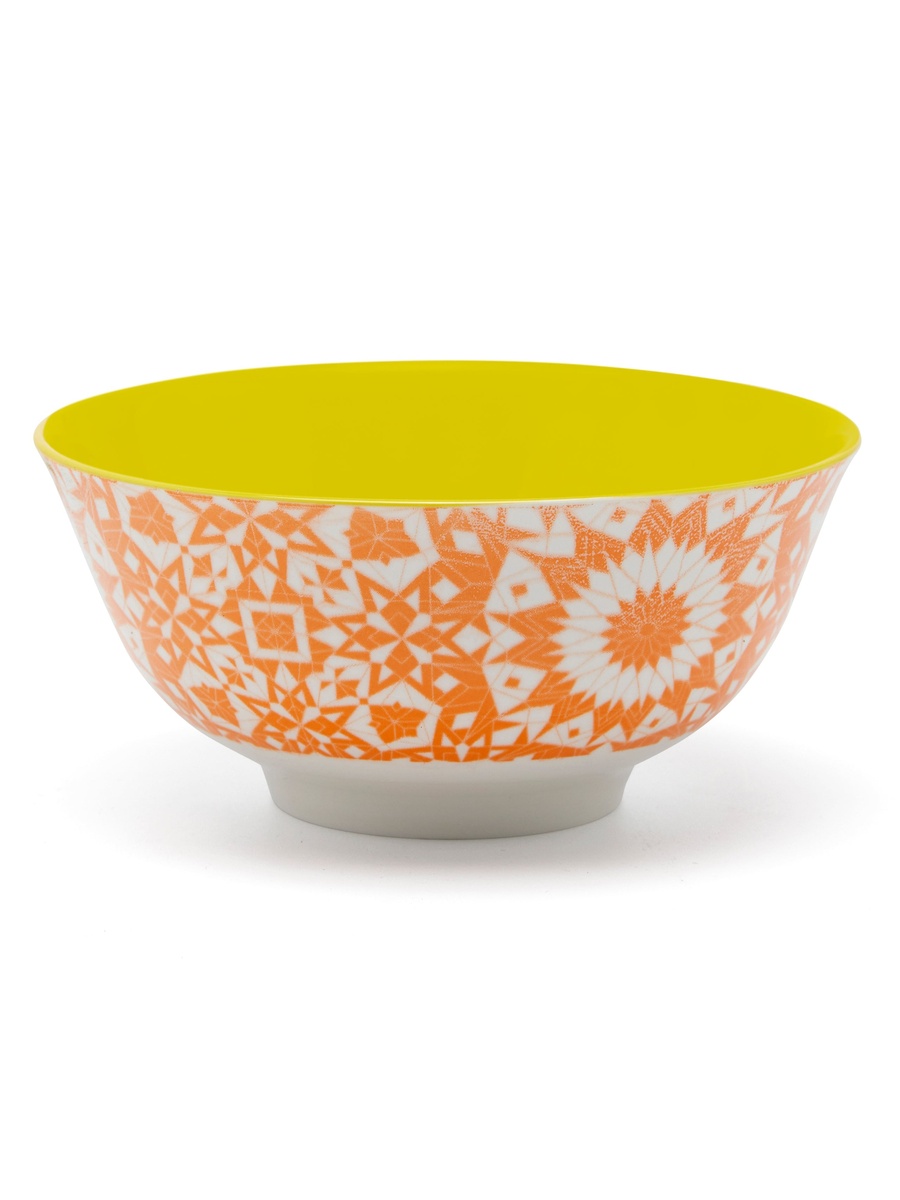 Spiro Geometric Pattern Cereal Bowl, 15.7 cm