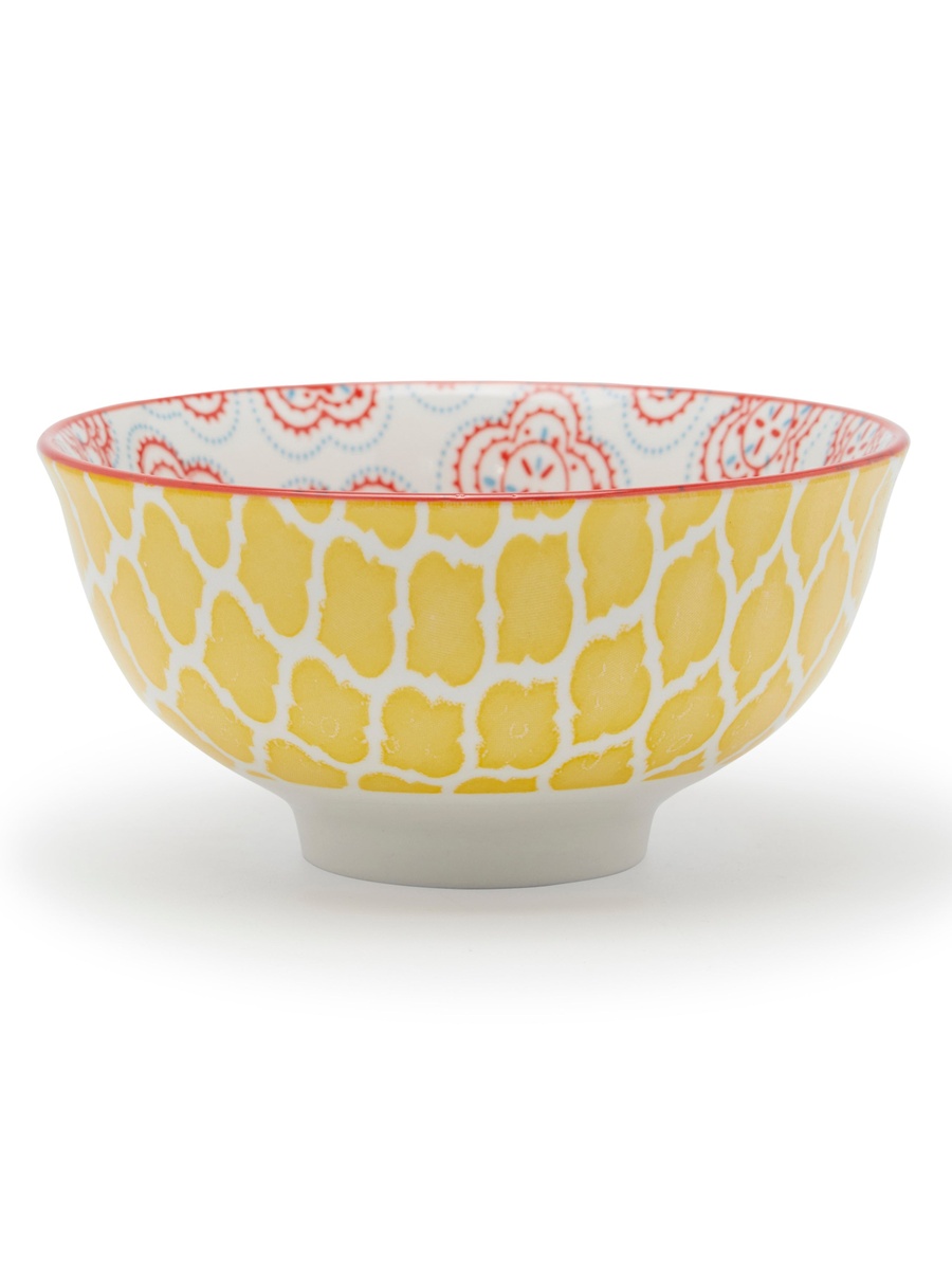 Floral Mm Arab Jaali Ceramic Bowl, 12x5.5 cm Small
