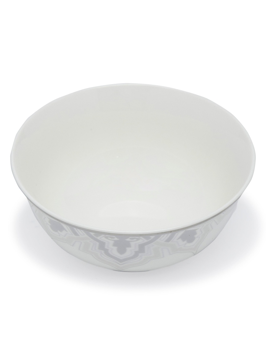 Lg Jasper Bowl,10.8 cm, White
