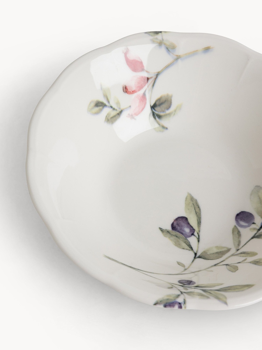 Olives Ceramic Bowl Decorative Serving Bowl