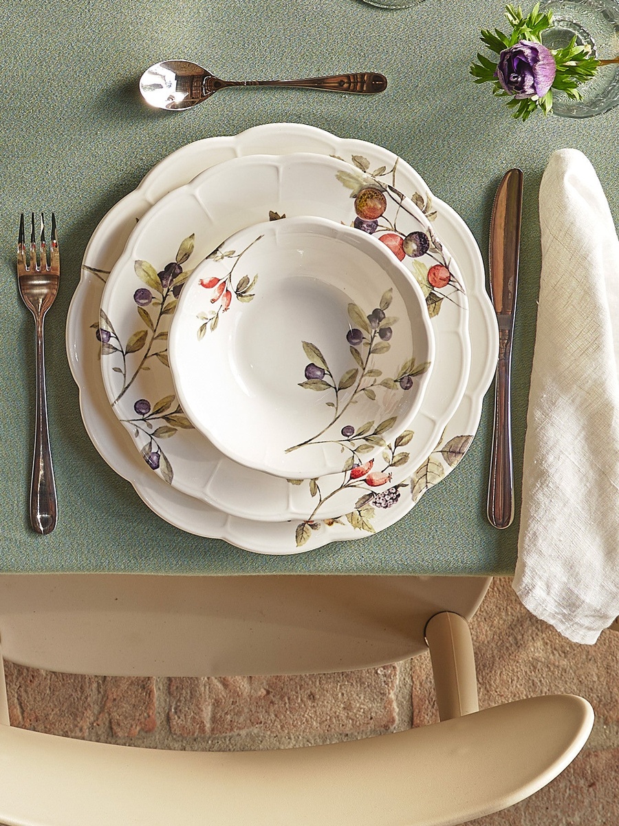 Olives Ceramic Bowl Decorative Serving Bowl