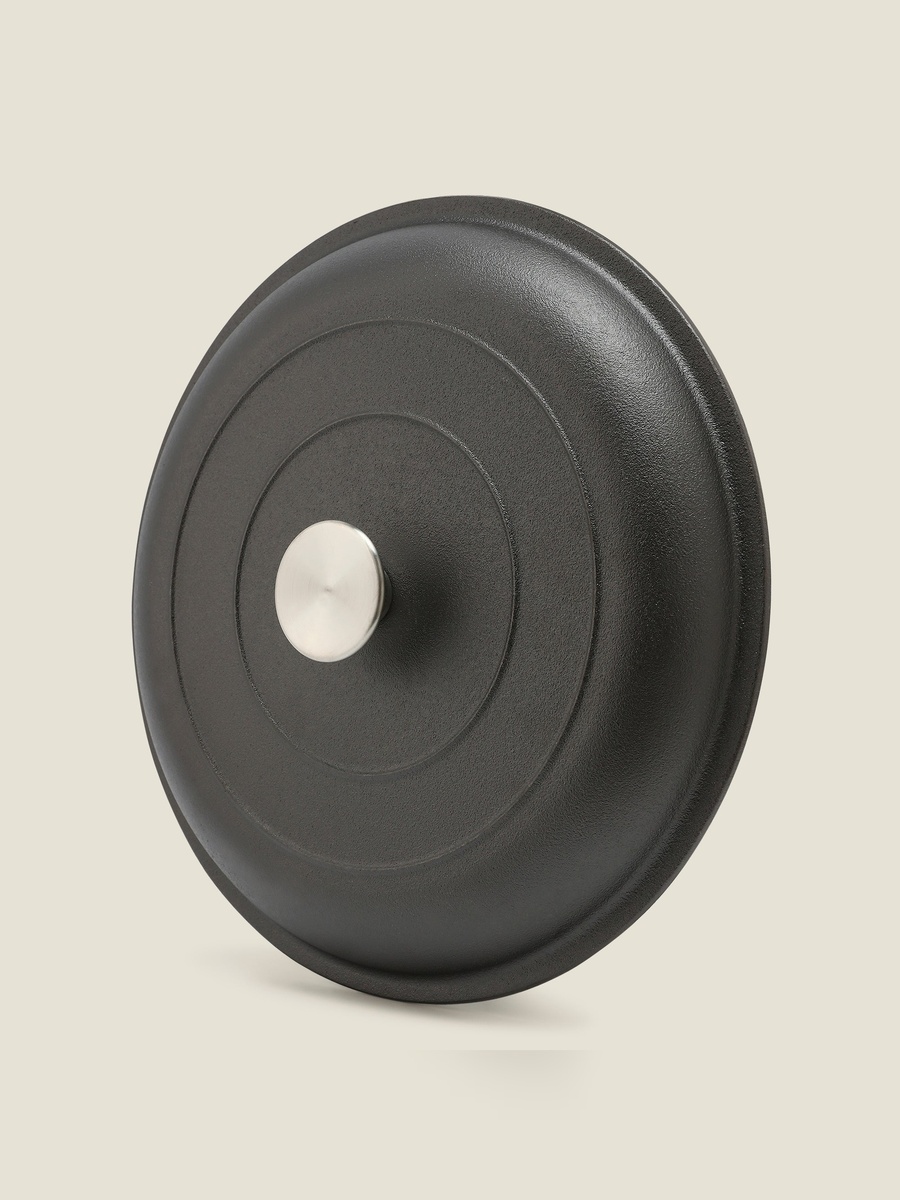 Cast Iron Braiser, 30Cm Black