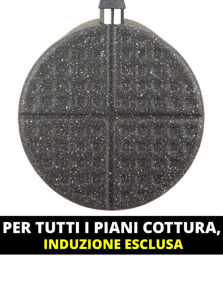 4-Waffle Pan 26 Cm Grey