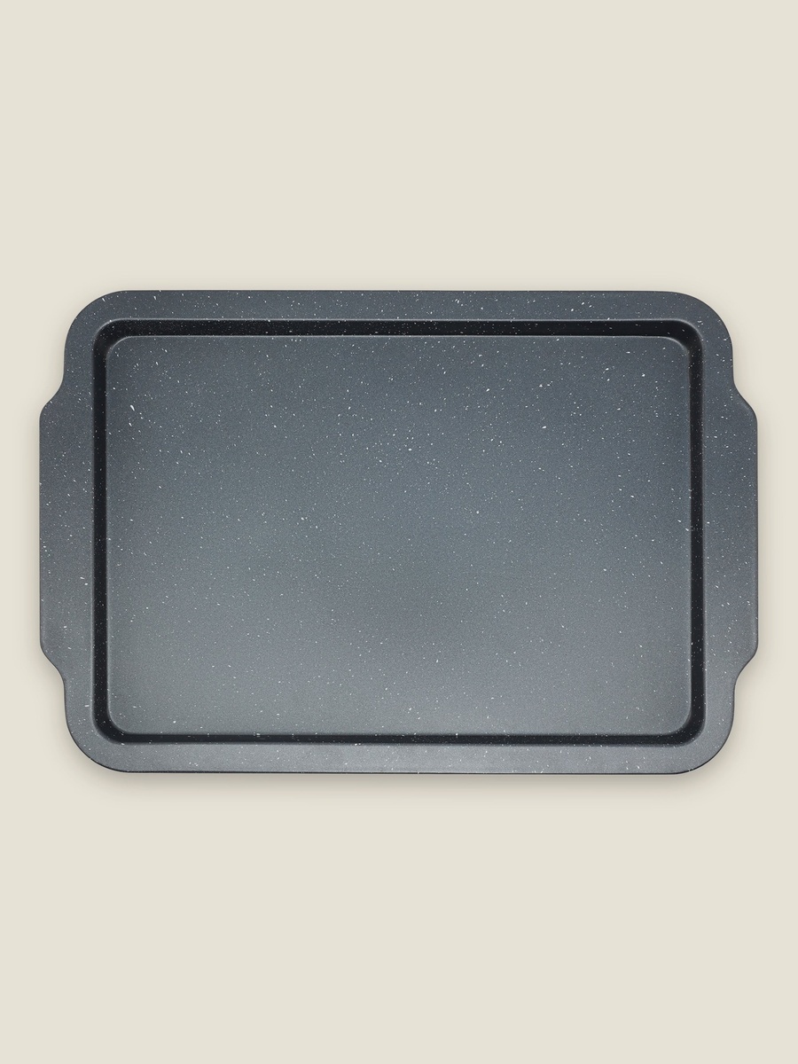 Baking Tray  Speckled, Black 46x29cm