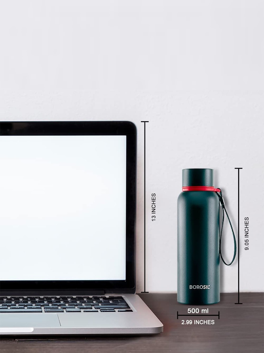 Vacuum Trek Bottle, Black 500Ml