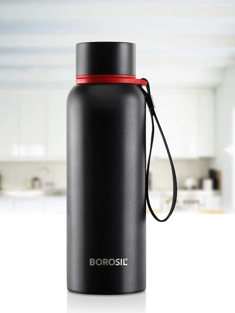 Vacuum Trek Bottle, Black 700Ml