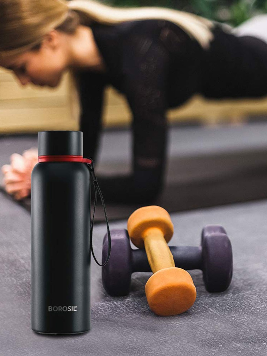 Vacuum Trek Bottle, Black 850Ml