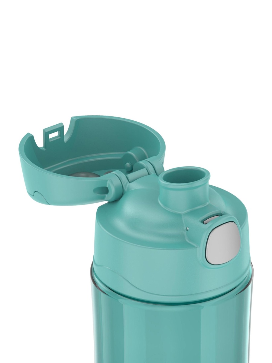 Funtainer Plastic Kids Aqua Blue Bottle 470Ml