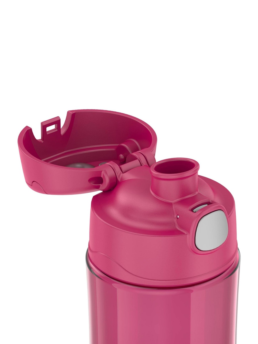Funtainer Plastic Kids Rasberry Bottle 470Ml