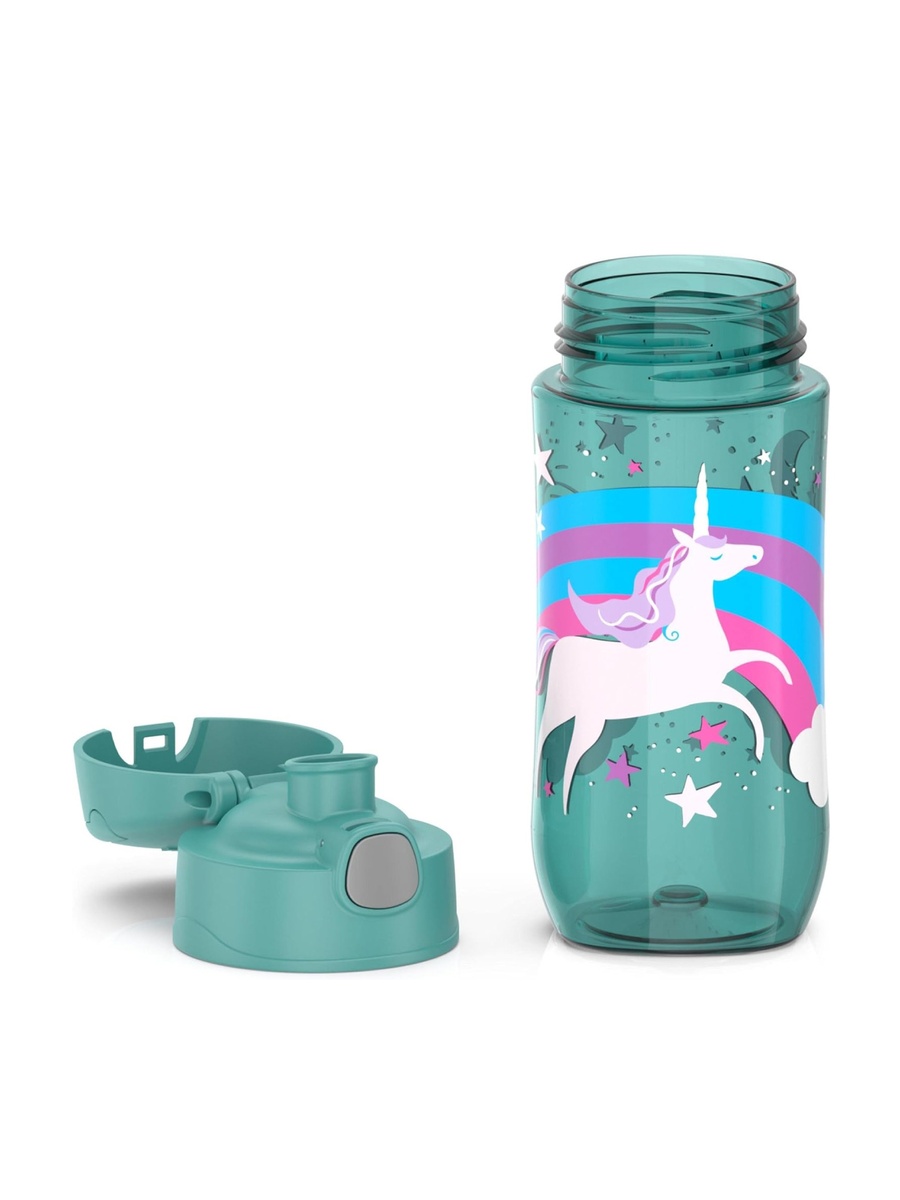 Funtainer Plastic Kids Unicorn Bottle 470Ml