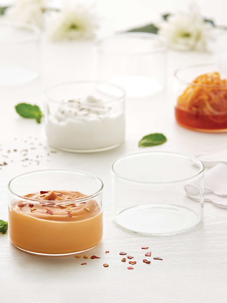 6-Piece Small Glass Bowls (Kattories) 105Ml