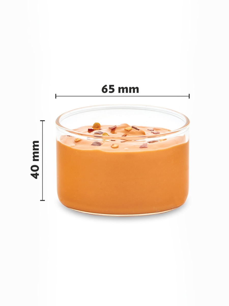 6-Piece Small Glass Bowls (Kattories) 105Ml