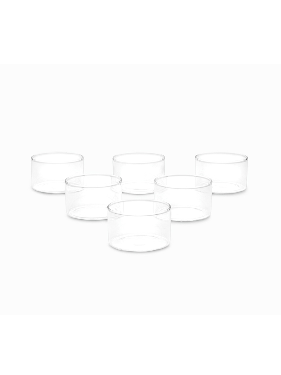 6-Piece Small Glass Bowls (Kattories) 105Ml