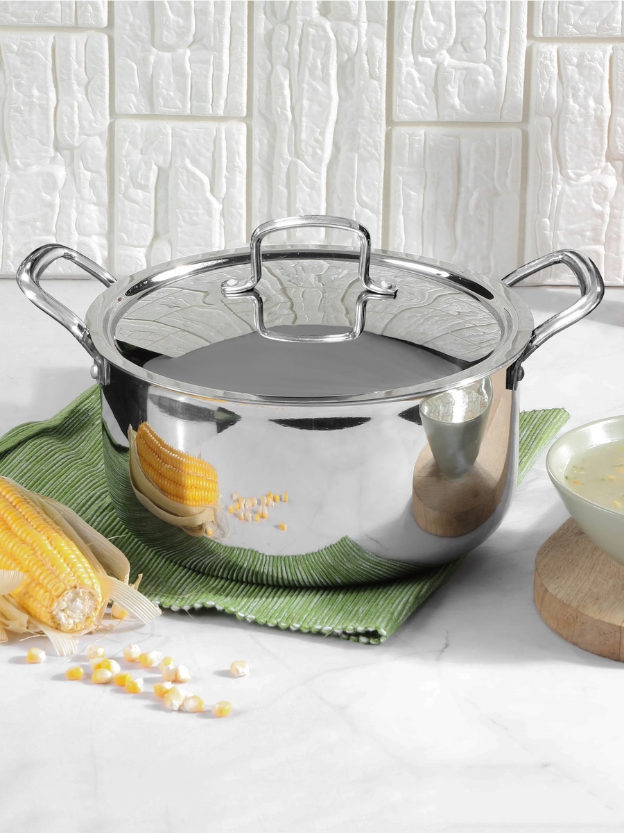 Smart Triply Casserole With Lid 24 Cm