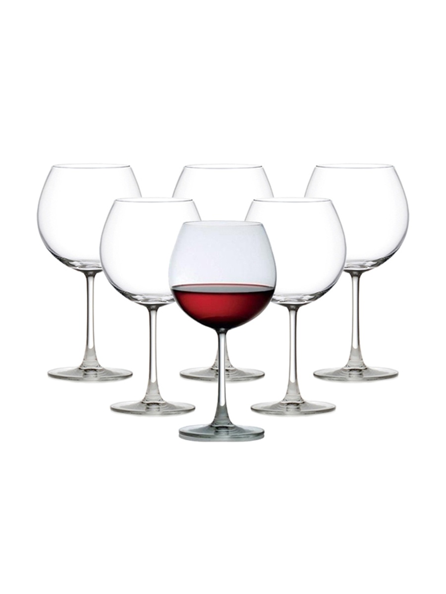 Madison Burgundy Glass 650Ml
