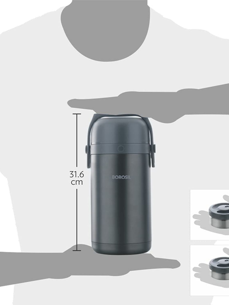 4-Layer Hot N Fresh Lunch Box with Bag