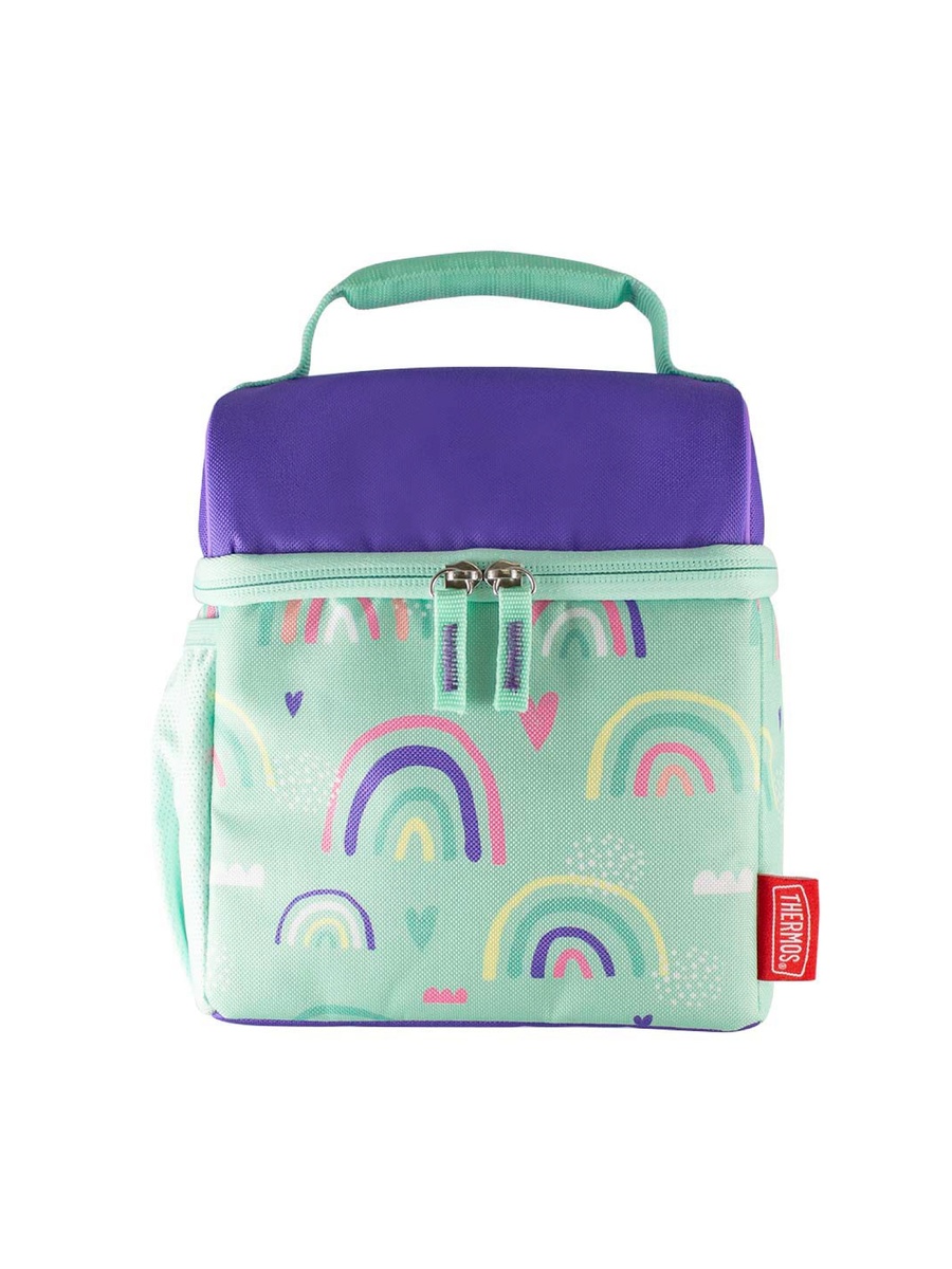 Standard Pop Top Lunch Bag - Rainbows