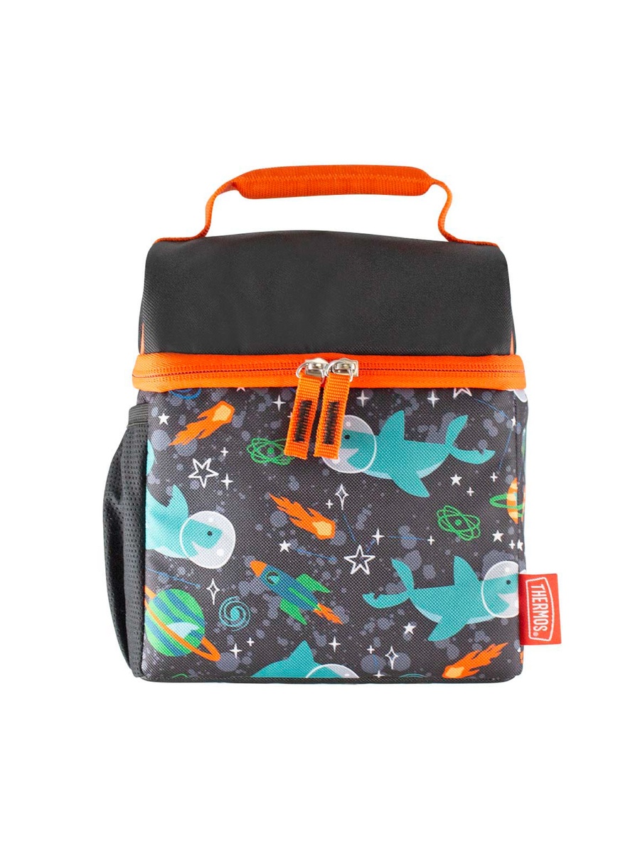 Standard Pop Top Lunch Bag - Sharkspace Party