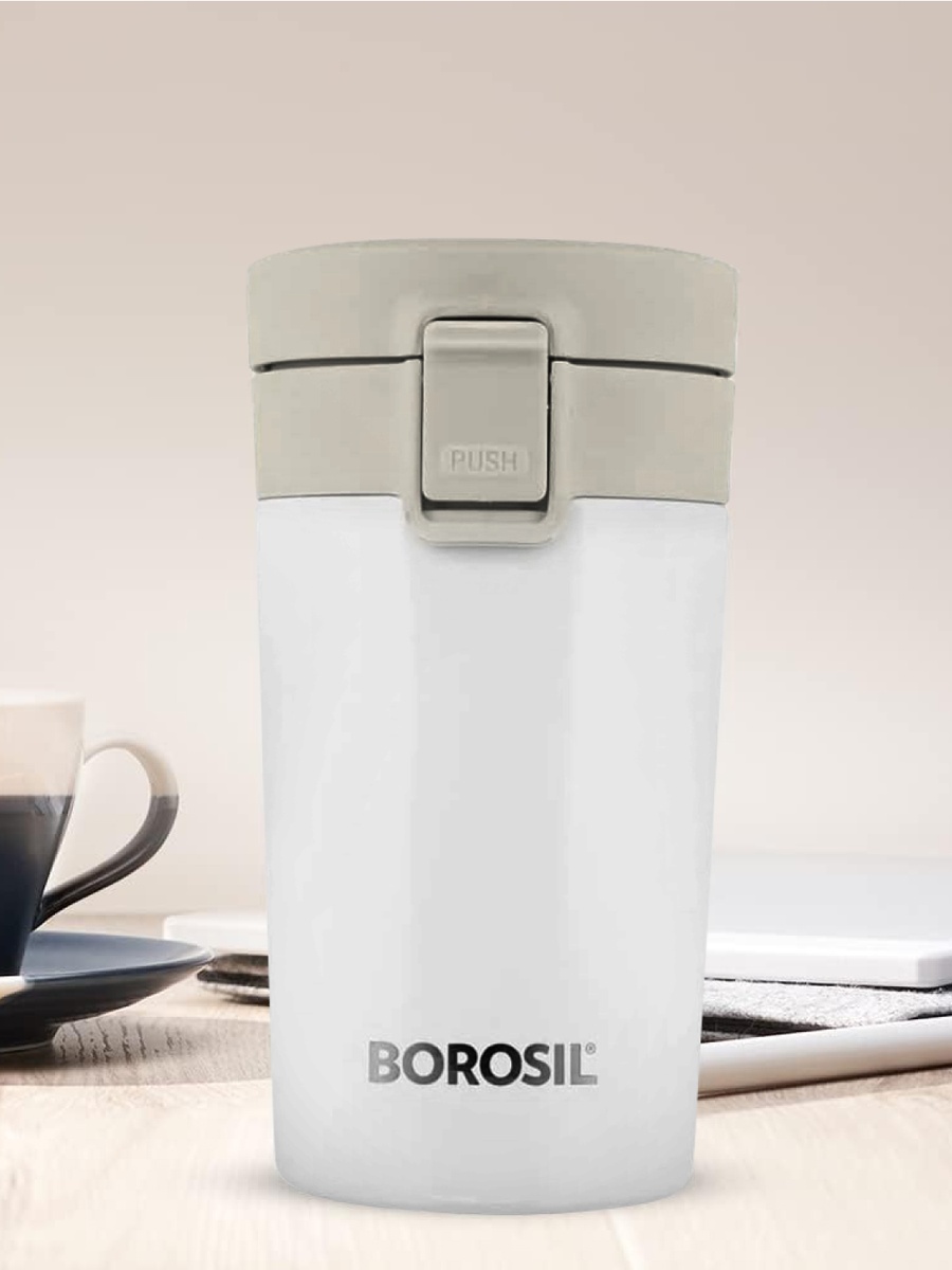 Vacuum Coffeemate Mug, White 300Ml