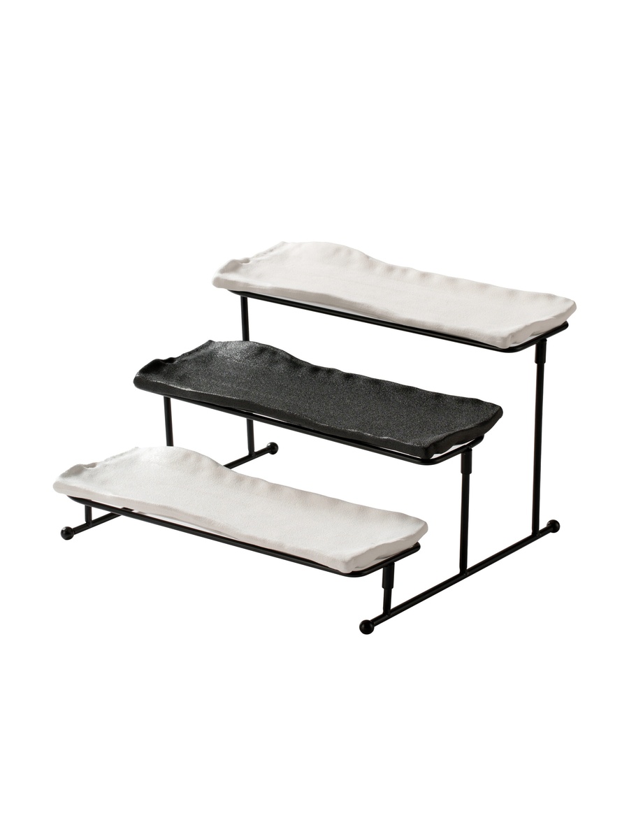 3-Tier Porcelain Serving Stand