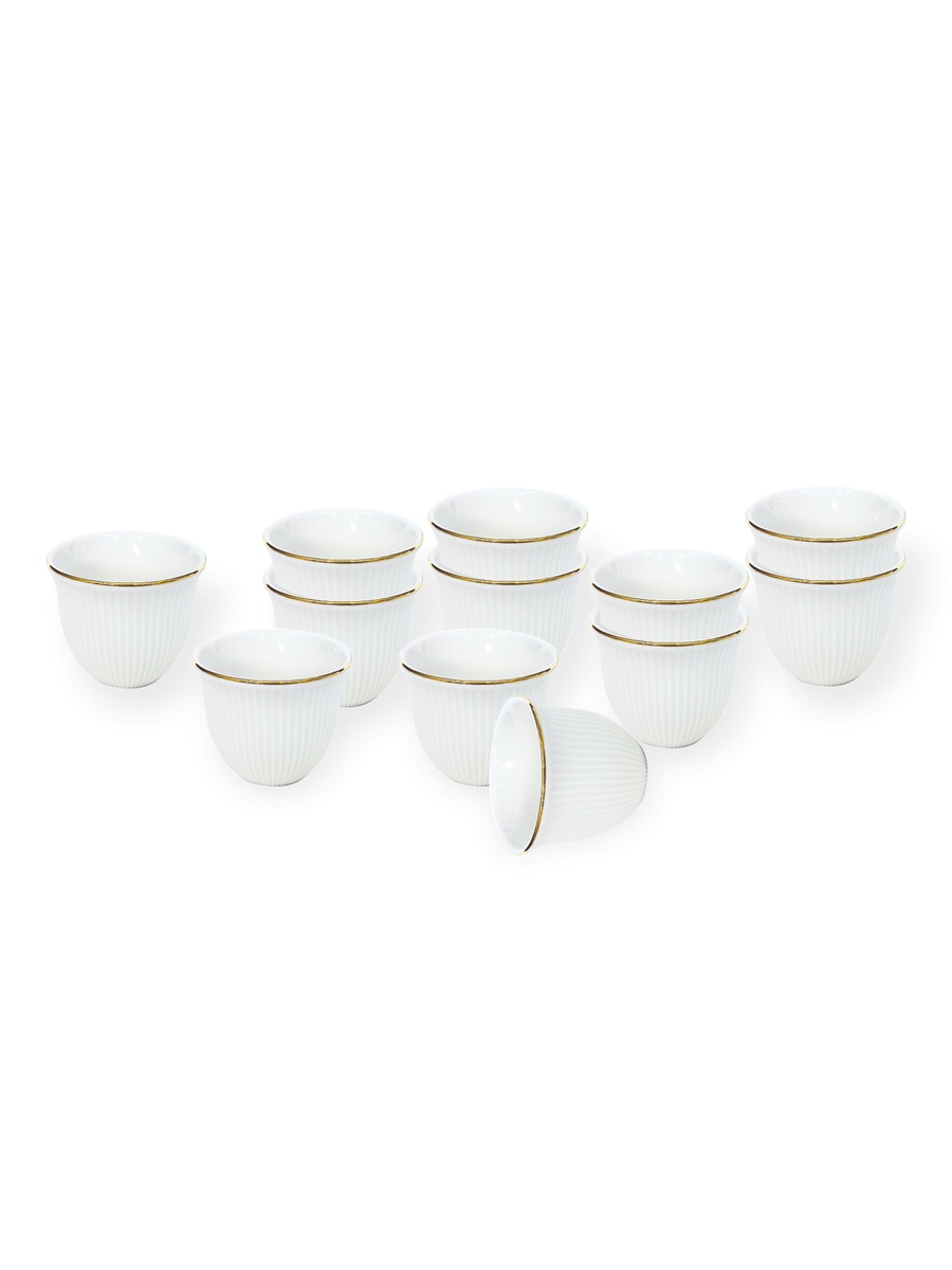 12-Pieces Arabic Gahwa and Espresso Cup, 90ml