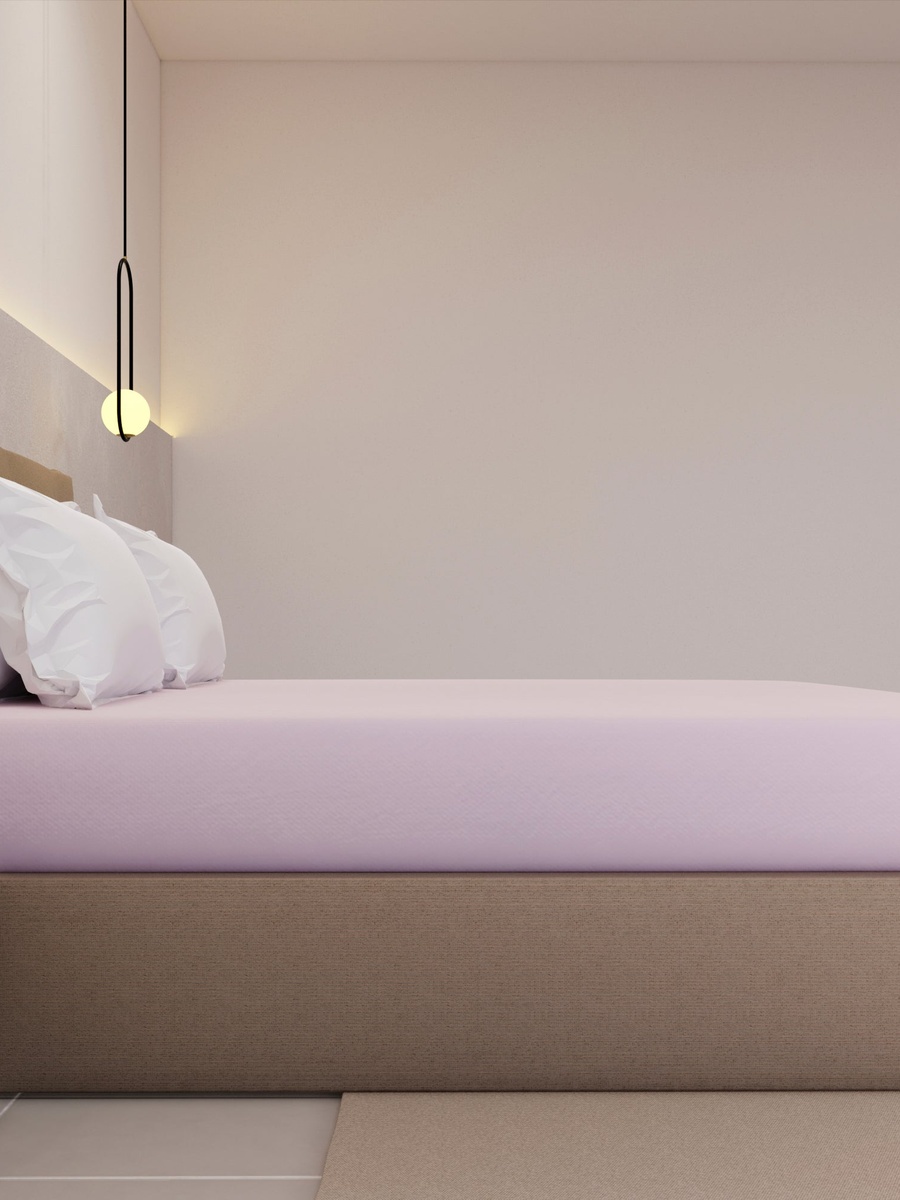 Royal Living Fitted Sheet - 200 Thread Count, 200x200x38CM
